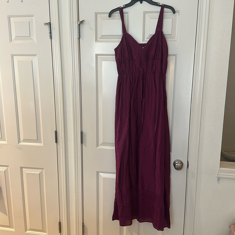 Banana Republic long purple dress size 8